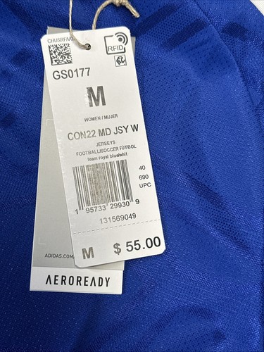 Adidas Condivo 22 Spieltag Fußball Trikot Damen Größe Medium Neu mit Etikett GS0177 - Bild 5 von 6