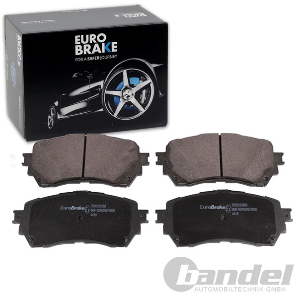 Eurobrake BremsbelÄGe Satz Vorderachse Passend FÜR Mazda 6 Bremsen | 5502223260-image
