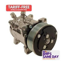 Vintage Air 04808-VMQ, One Sanden 508 Polished Compressor Performance Parts