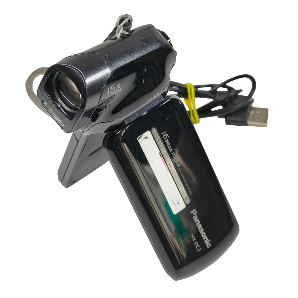 Panasonic ハイビジョンビデオカメラ HX-DC3 Panasonic HX-DC3 Camcorder Black Full HD 1080i 14.4MP CMOS Pocket