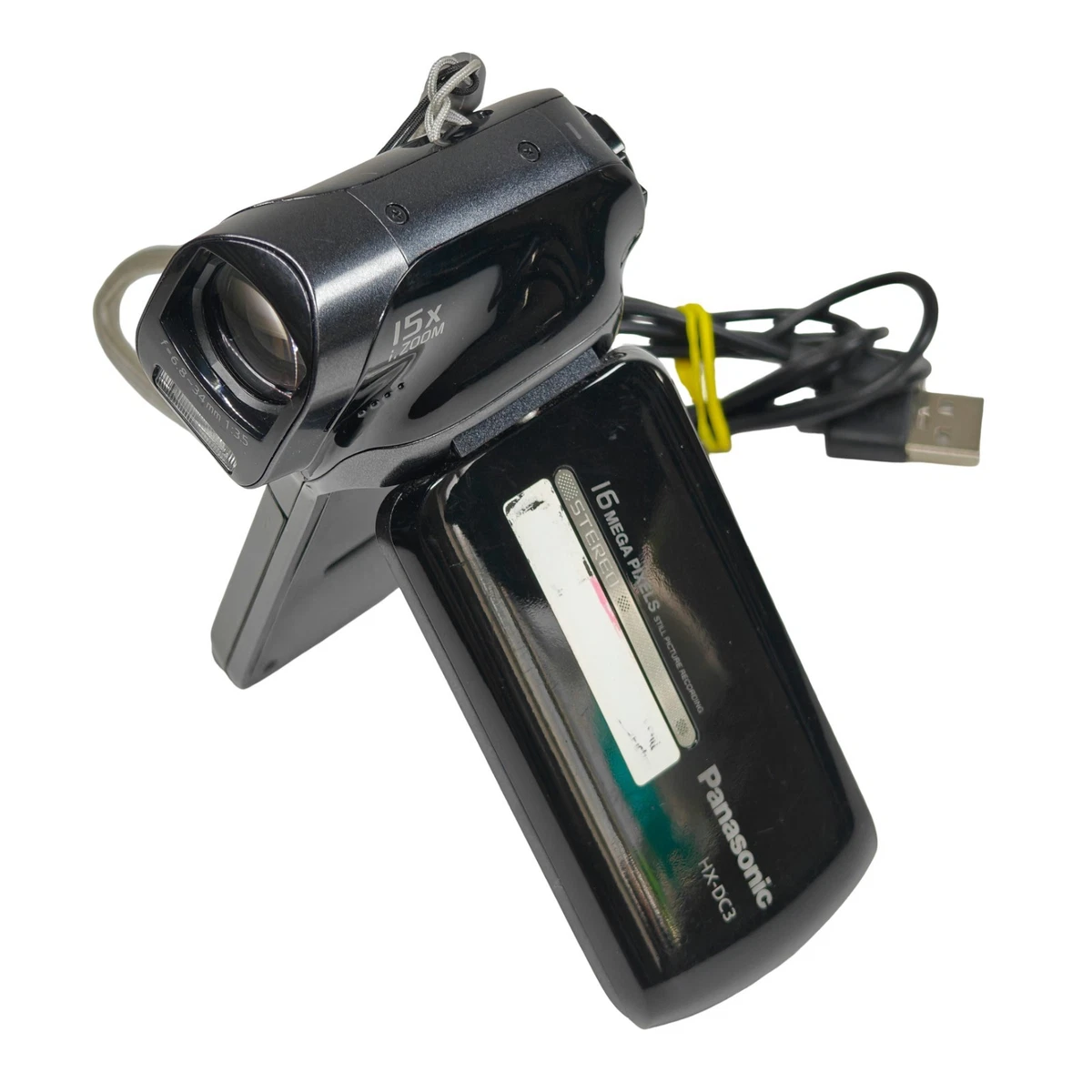Caméscope Panasonic HX-DC10 – Double Caméra, HD, 12x Zoom, D’occasion Testé