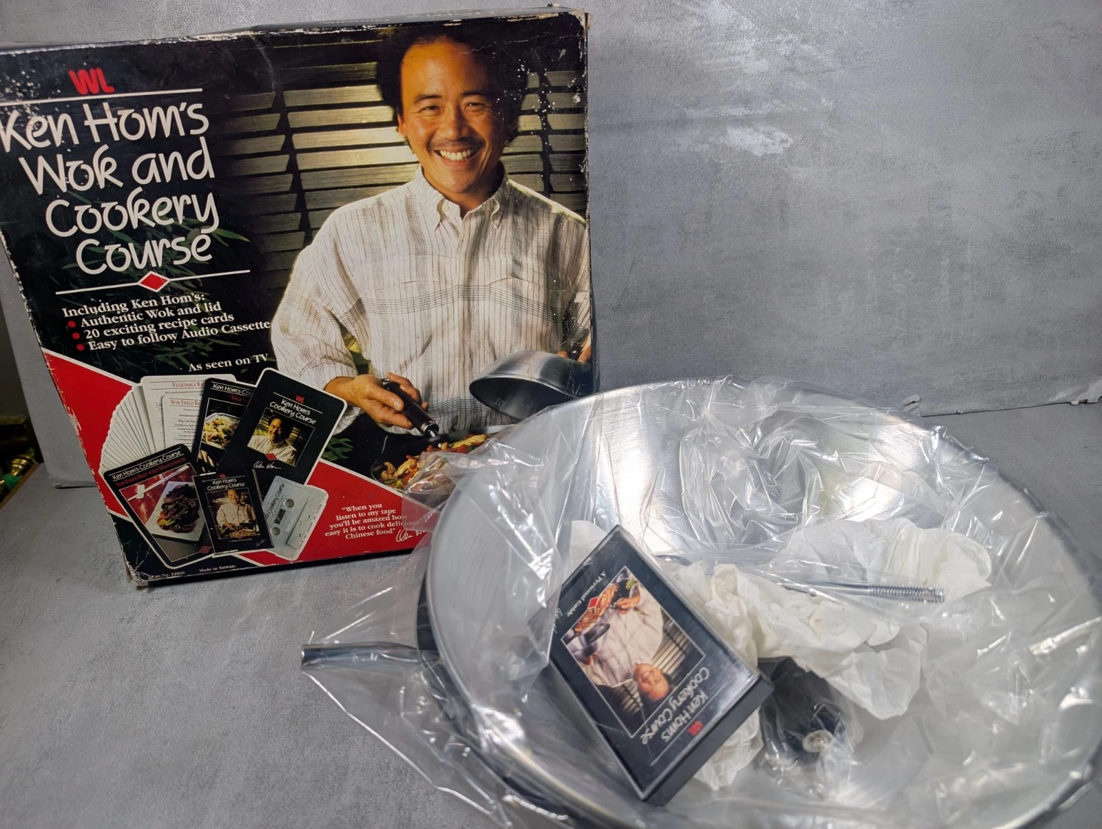 Ken Hom’s Wok And Cookery Course Vintage 1988 Set BBC TV Series Rare
Opens in a new window or tab