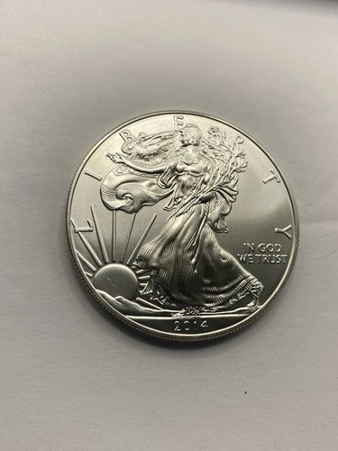 2014 American Eagle Silver - 1 oz .999 Fine Silver Coin - BRIGHT