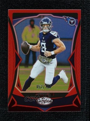 2024 Certified Red Mirror 52/100 Will Levis #98 9su