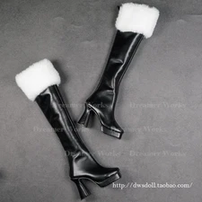 1/3 Scale Female Plush High Heeled Boots Model For Bjd Sd Dolls Toys