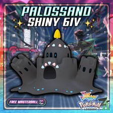 6IV Shiny Palossand Legends ZA MEGA DIMENSION DLC ( Pokemon Legends Z-A)