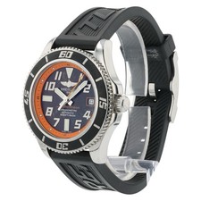 Breitling Superocean Black Dial Stainless Steel 42mm Automatic Mens Watch A17364 3