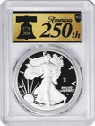 2026-W American Silver Eagle Liberty Bell 250 Privy PR69DCAM FS PCGS Anniv Label