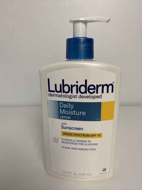lubriderm lotion with sunscreen