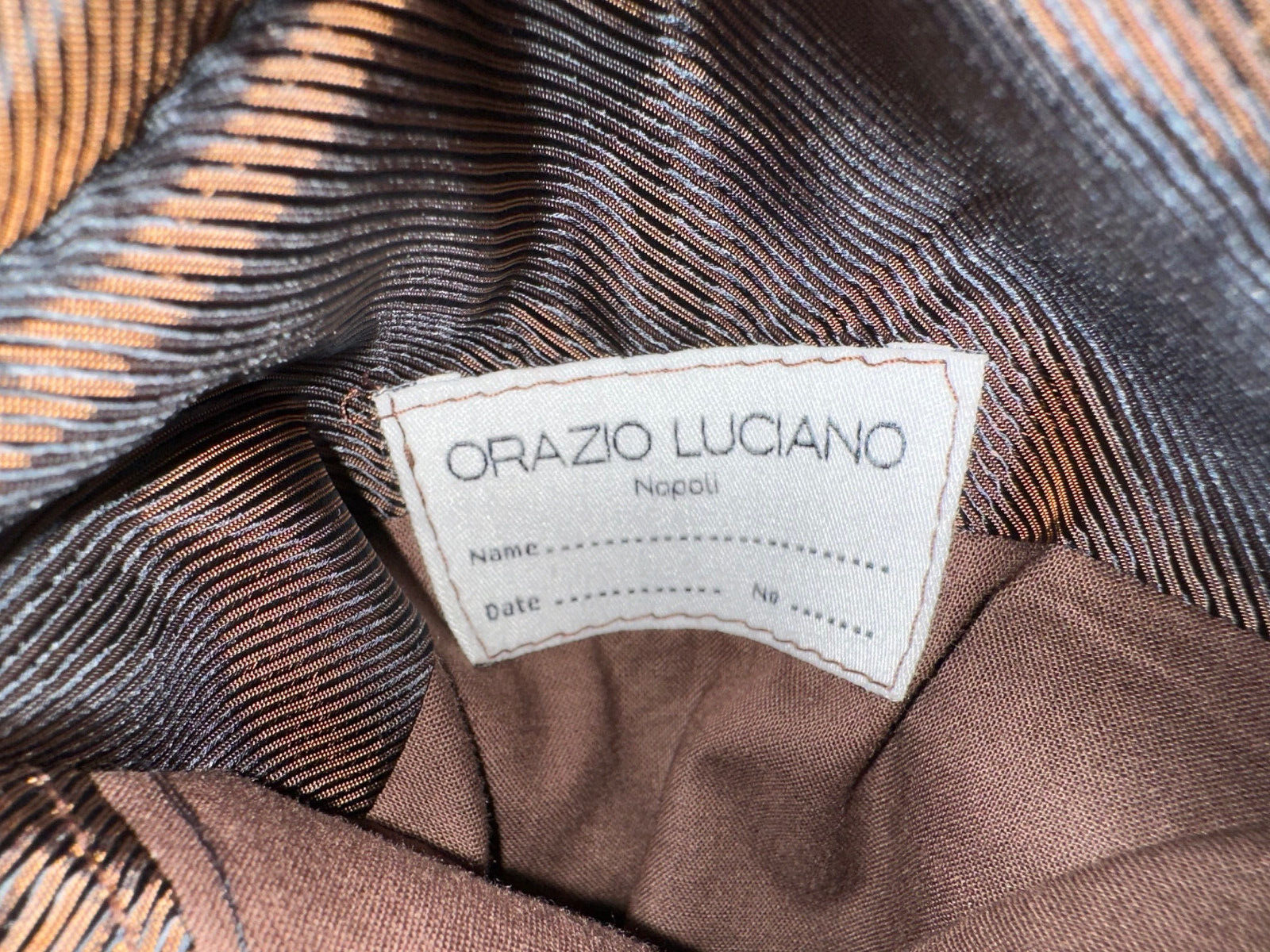 unique Orazio Luciano summer pure linen "safari" … - image 7