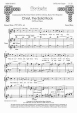 Christ, the Solid Rock - Organ Sheet Music [Sheet music] James Biery