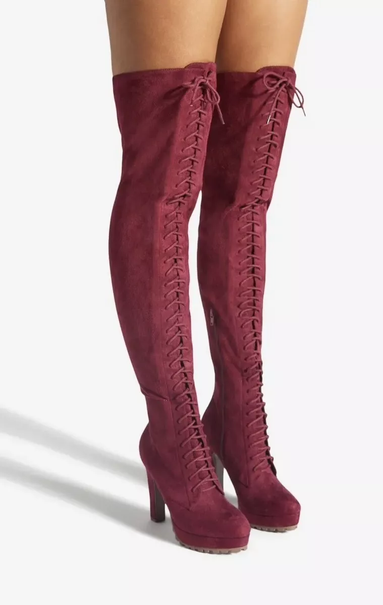 Shoedazzle remi heeled best sale boot