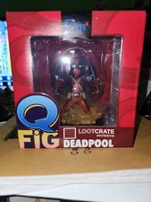 QM-Q-FIG Quantum Mechanix 2015 Lootcrate Exclusive Marvel Deadpool Statue Figure