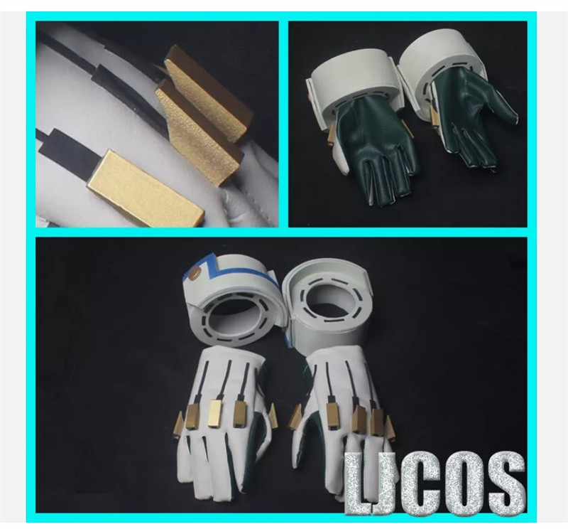 My Hero Academia Izuku Midoriya Deku Air Force Gloves Cosplay Accessories Prop--