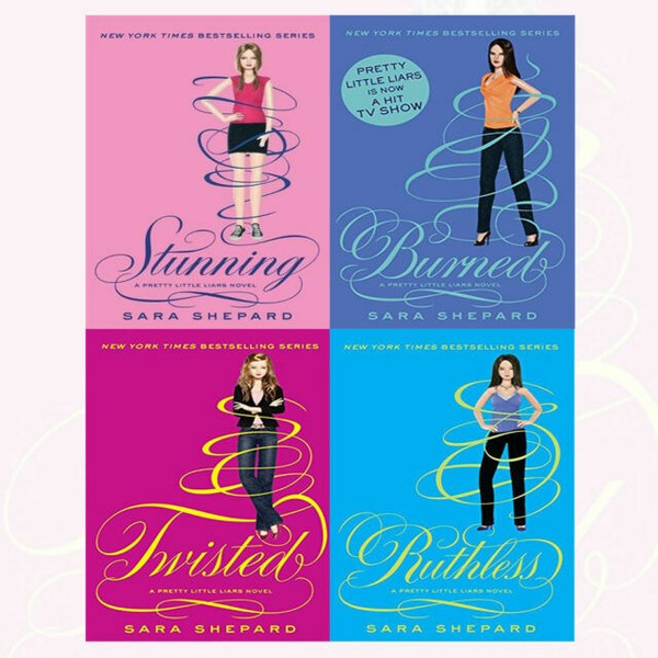 Pretty Little Liars Series 3 Collection 4 Books Set by Sara Shepard (twisted RU for sale online