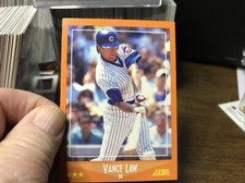 1988 Score Rookie & Traded Card VANCE LAW # 16 T
