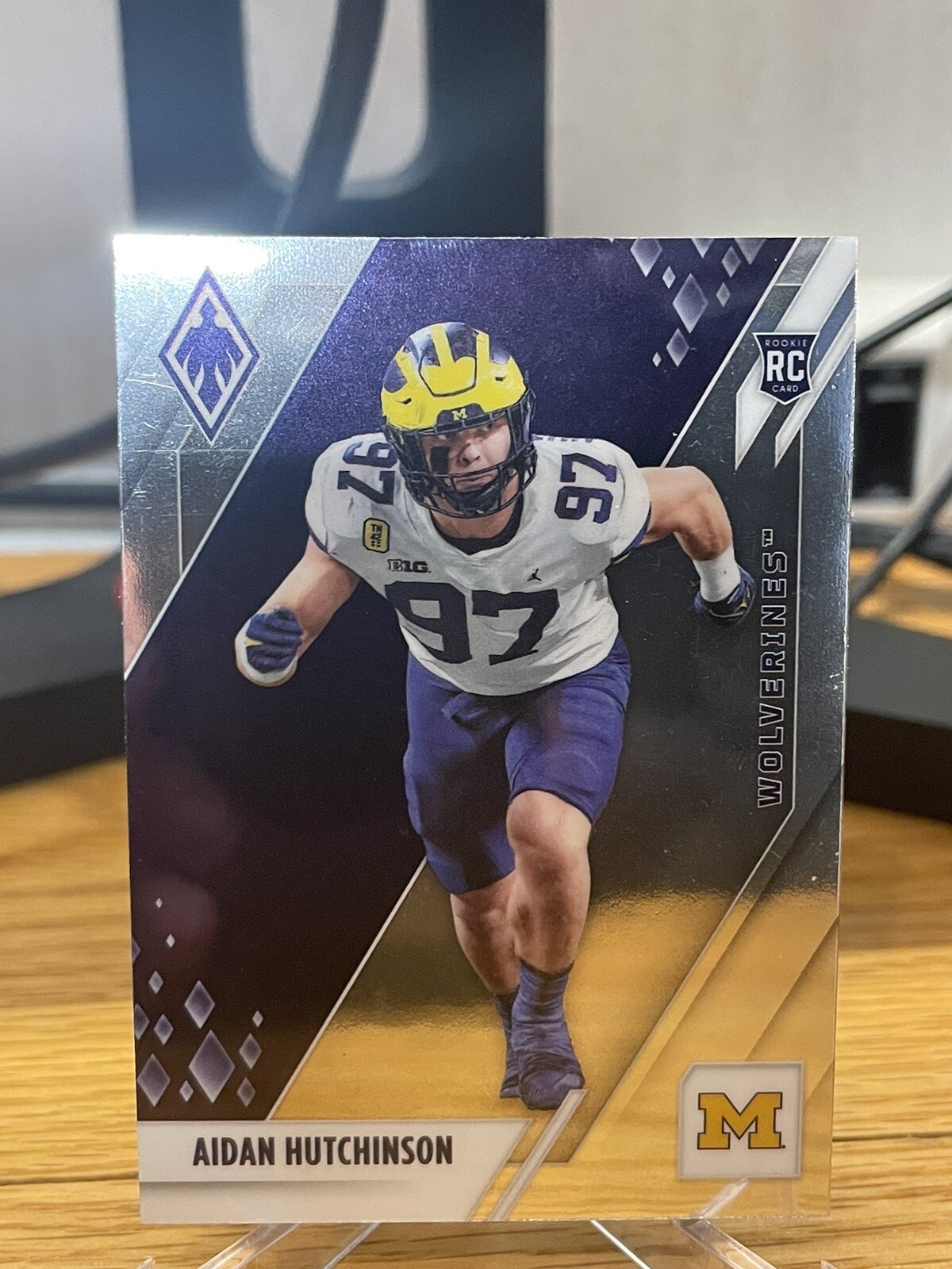 2022 Panini Chronicles Draft Picks Phoenix Aidan Hutchinson Silver RC #16 Lions