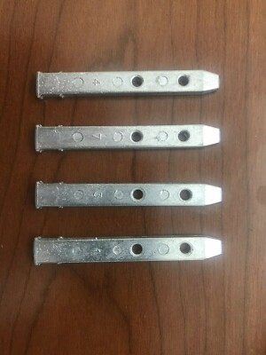 [Pack of 4] Caldwell 2.5  Window Pivot Bar 2 Hole Mini T-Shaped Head 15B202 