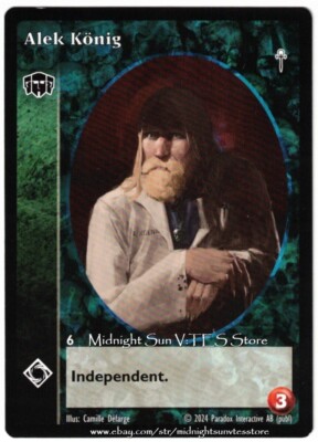 Alek König Hecata Fifth Edition V5 V:TES VTES Vampire CCG