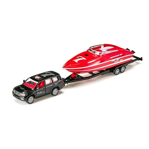 SIKU 1:55 Car with Motorboat Diecast Model Car Toy SK2543 | eBay