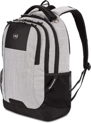 SwissGear Cecil 5505 Laptop Backpack, Light Heather Grey, 18-Inch NWT Brand New
