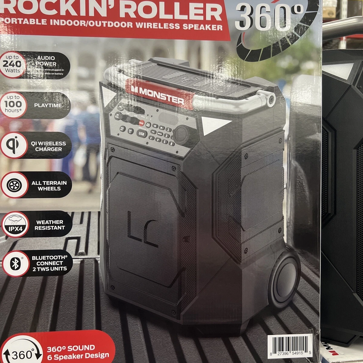 Rockin roller mini bluetooth portable speaker sale