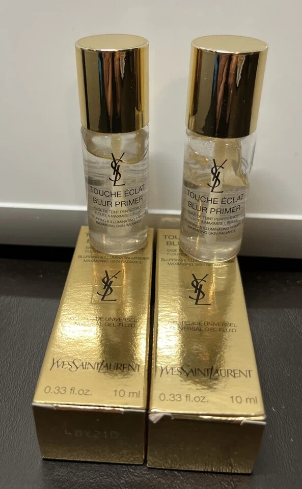 YSL Yves Saint Laurent Touche Eclat Blur Primer 33oz/10mL SEALED Lot Of  NIB