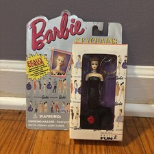 Solo in the Spotlight 1995 Mattel Basic Fun Barbie Keychain 1960s Barbie