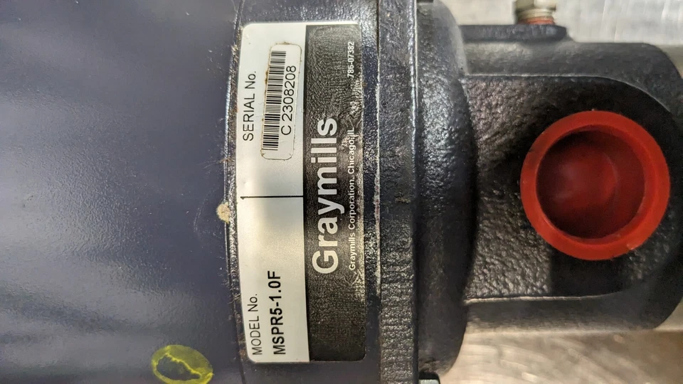 GRAYMILLS 1 hp 230/460 Volt, Multi Stage Booster Pump MSPR5-1.0F (DAMAGED) - Image 4 of 4