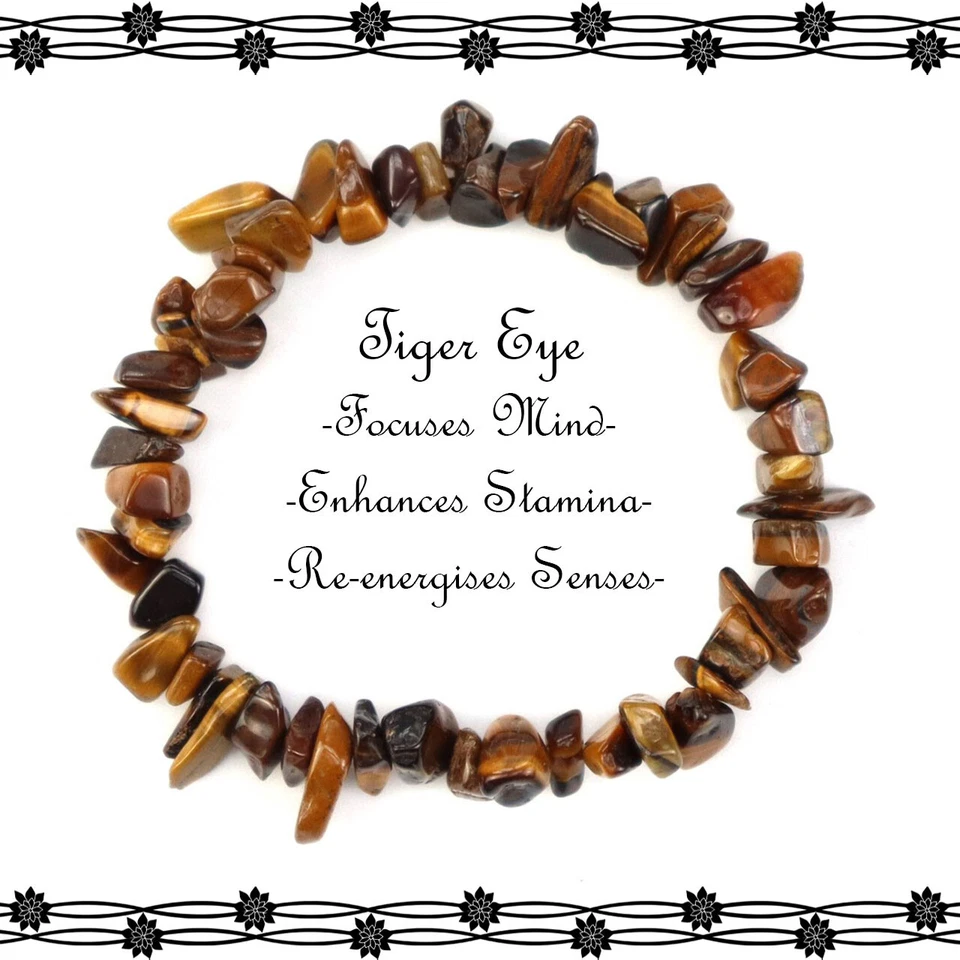 Crystal Gemstone Chip Bracelet (New Age Healing) Jewellery - Image 3 of 4