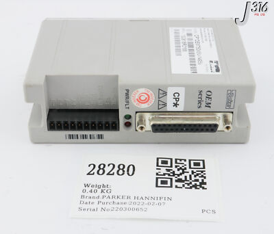 ^_^ 28280 PARKER HANNIFIN STEPPER DRIVE CONTROLLER, OEM SERIES CP
