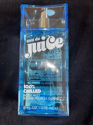 Eau De Juice 100% CHILLED 8 Oz Body Mist for Women by Cosmopolitan Blue