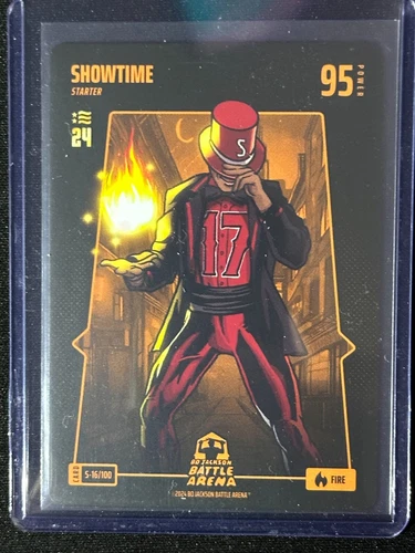 2024 Bo Jackson Battle Arena Starter Showtime Shohei Ohtani #S-16/100 Fire