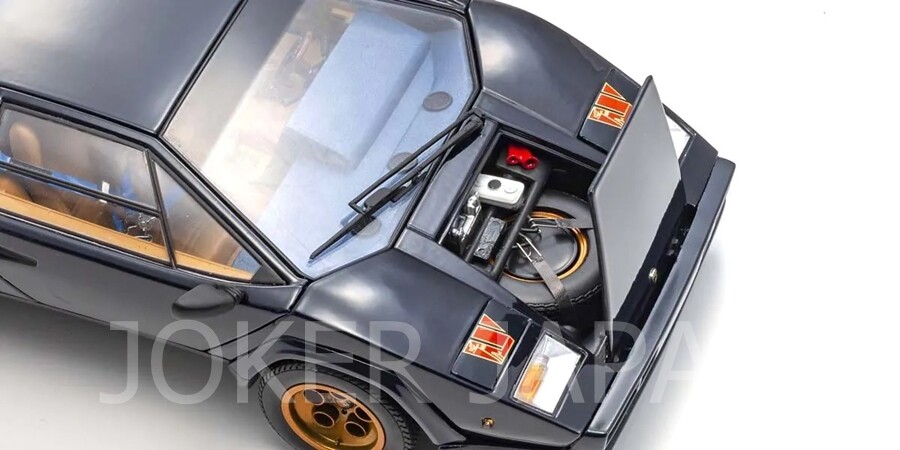 KYOSHO ORIGINAL 1/18scale Lamborghini Countach WALTER WOLF (Dark