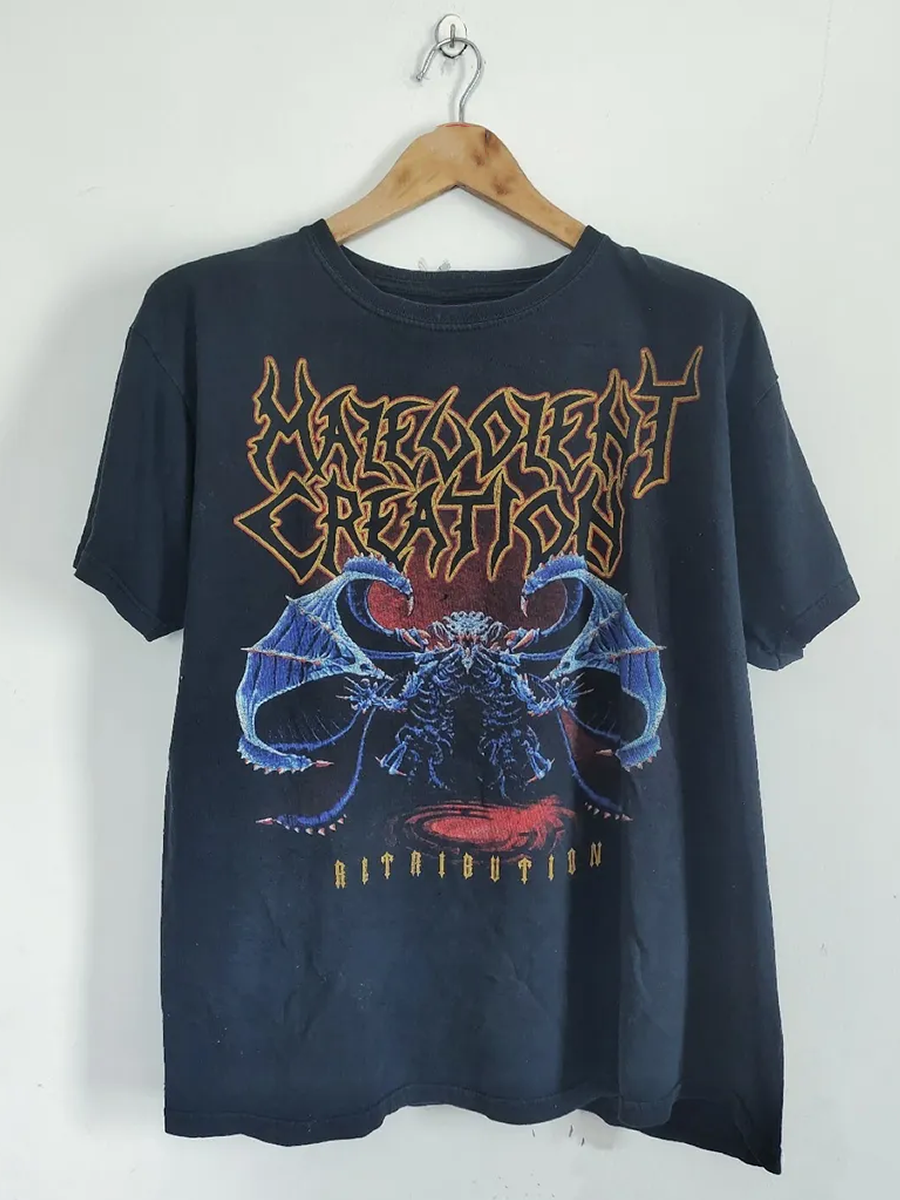 Malevolent Creation Retribution T Shirt Full Size S-5XL