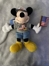 Mickey Mouse Disney World Plush Theme Park Edition Vintage 9 W/Tags