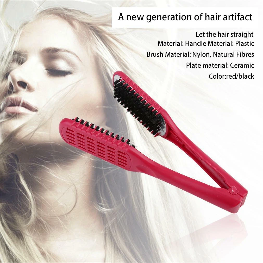 Ceramic clearance straightening comb