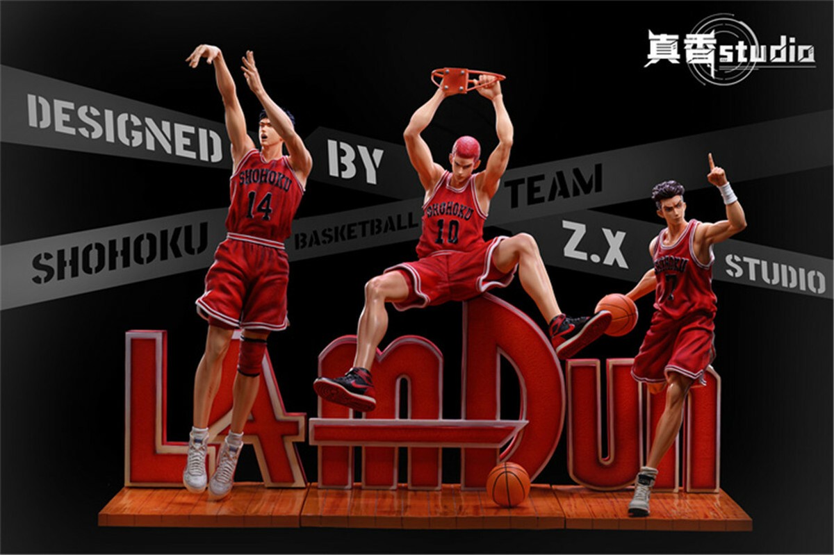 Hisashi Mitsui Statue Resin ZX Studio Slam Dunk Original