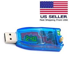 Green 5V to 1-24V USB Step Up Down Power Supply Module Buck Boost Converter HOT