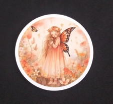 Colorful Cute Fairy Sticker 2" H