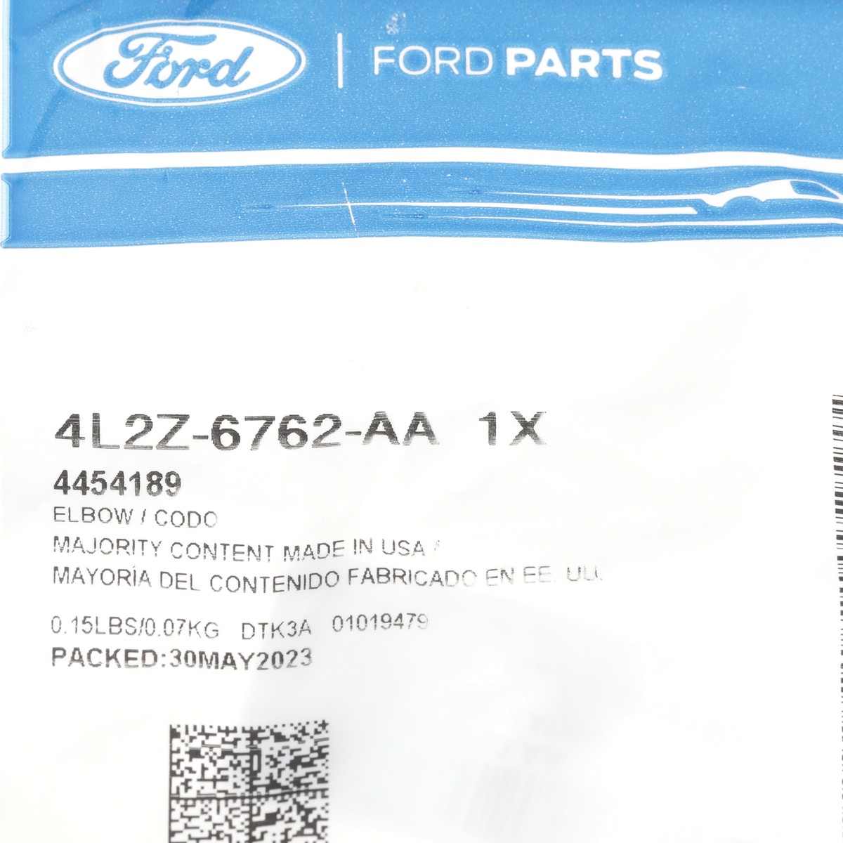 PCV Crankcase Tube Elbow OEM NEW GENUINE Ford Lincoln
