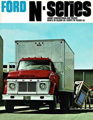 1968 Ford N-Series Short-Conventional Cab Truck Original Dealer