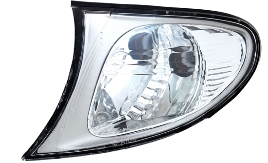 Clignotant gauche cristal V2 anti-jaunissement pour BMW Série 3 E46 Pack M 2001-2005