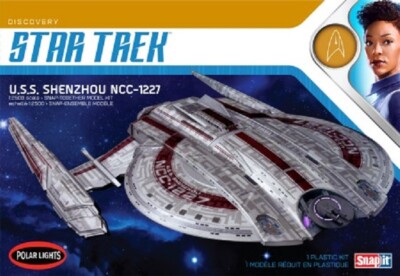 Polar Lights 1/2500 Star Trek USS Discovery NCC1031 Snap Model Kit PLL961