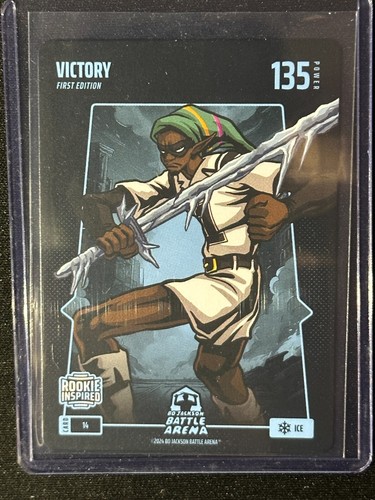 2024 Bo Jackson Battle Arena 1st Edition Victory Victor Wembanyama Rookie Ice