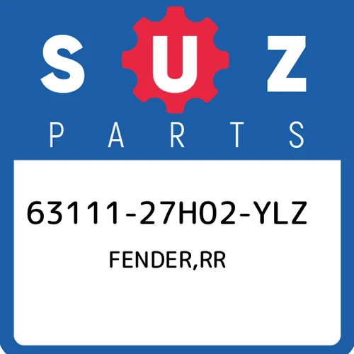 FENDER, REAR (BLACK)