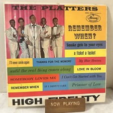 The Platters Remember When - Vinyl LP UK Import - G /VG