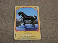 Bella Sara trading card - Royalty - Thunder 45/55 - common card