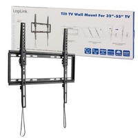 Uchwyt śCienny Logilink Do Telewizora Lcd/Led Nachylenie -8°/0°, Vesa 400X400, 3