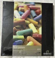 Rembrandt Soft Pastels Box Set of 90 Half Sticks General Selection